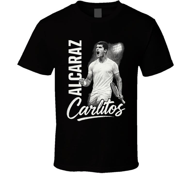 Carlos Alcaraz Carlitos Tennis Fan T Shirt