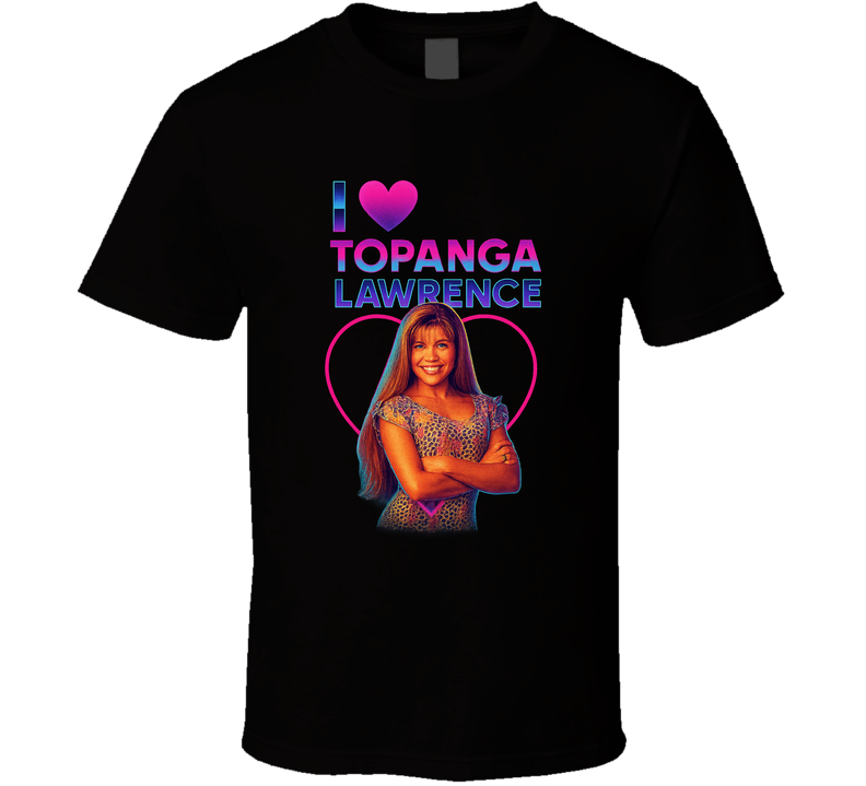 I Heart Love Topanga Lawrence Boy Meets World 90s Sitcom Character Fan T Shirt I Heart Love Topanga Lawrence Boy Meets World 90s Sitcom Character Fan T Shirt