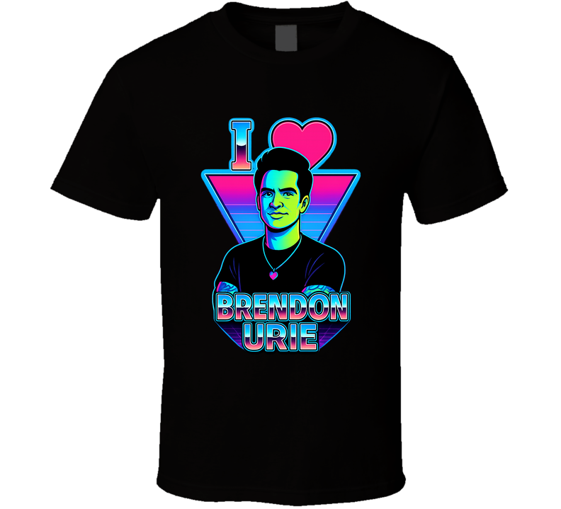 I Heart Love Brendon Urie Music Fan T Shirt I Heart Love Brendon Urie Music Fan T Shirt