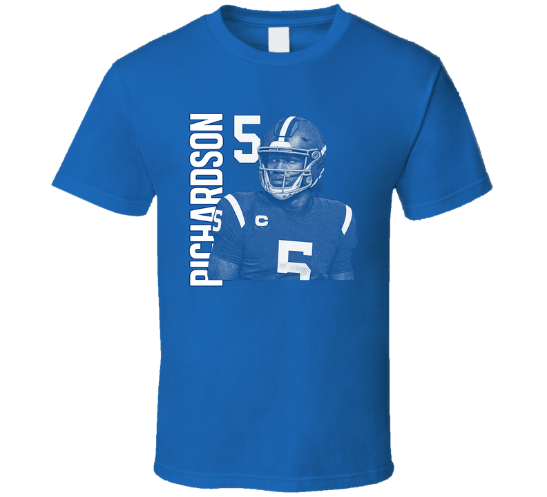 Anthony Richardson Retro Look Sports Fan T Shirt