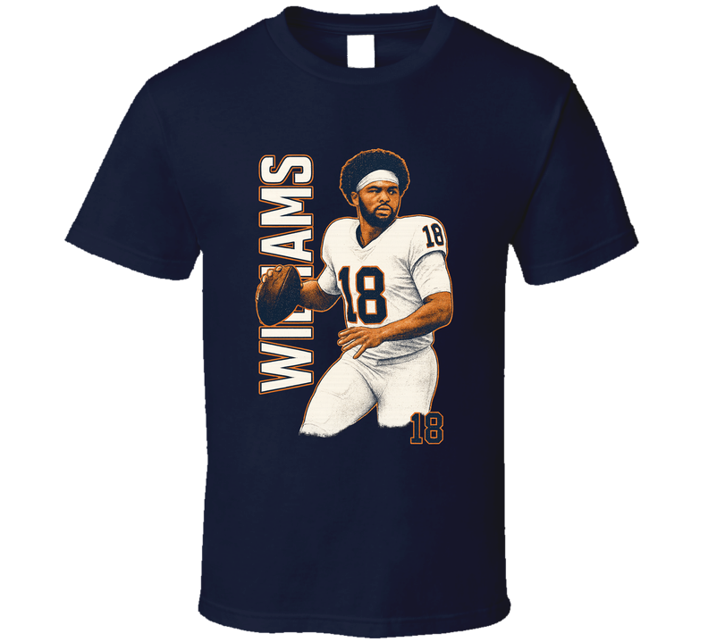 Caleb Williams Retro Look Sports Fan T Shirt