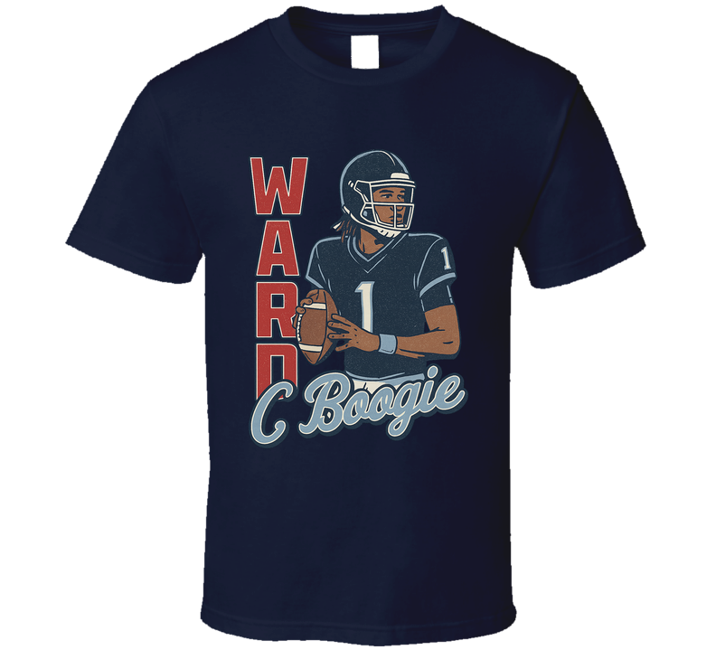 Cam Ward C Boogie Retro Look Sports Fan T Shirt