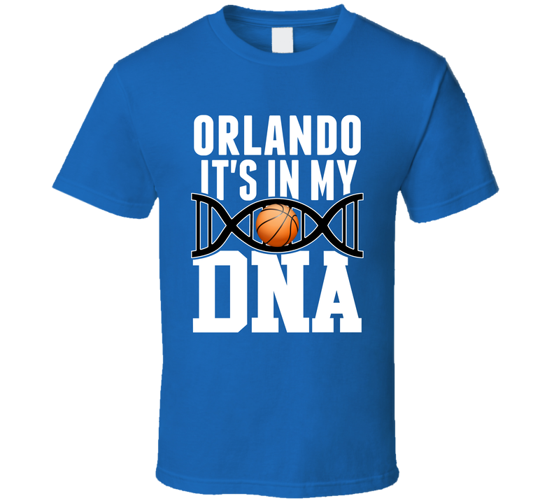 It's In My Dna Orlando Basketball Fan T Shirt