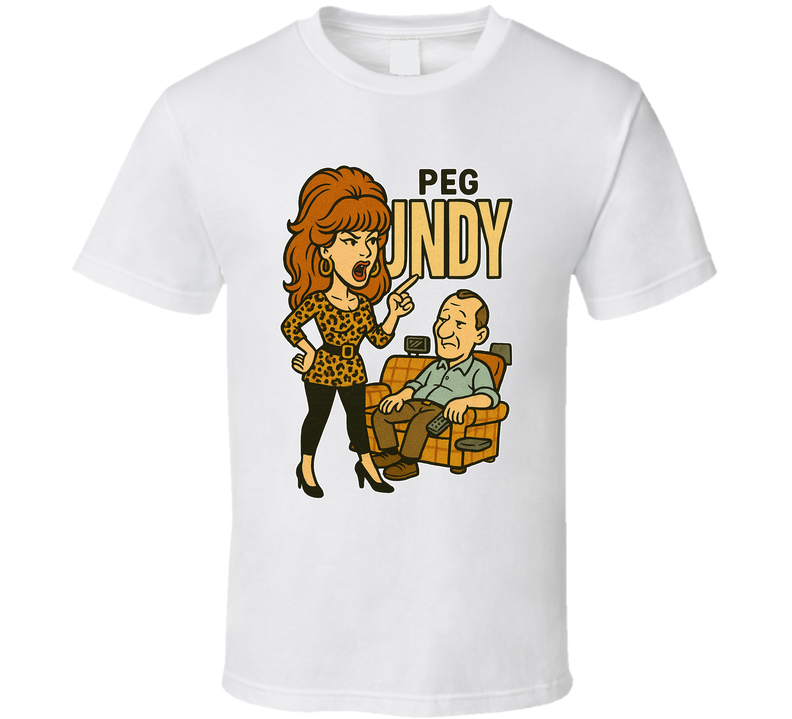 Peg Bundy Married With Children Caricature Retro Look Fan T Shirt Peg Bundy Married With Children Caricature Retro Look Fan T Shirt