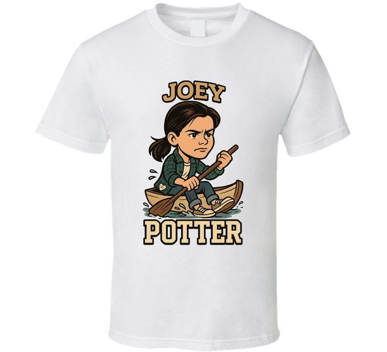 Joey Potter Dawson's Creek Tv Show Caricature Retro Look Fan T Shirt Joey Potter Dawson's Creek Tv Show Caricature Retro Look Fan T Shirt