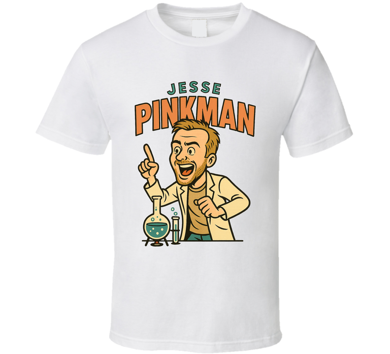 Jesse Pinkman Breaking Bad Tv Show Caricature Retro Look Fan T Shirt Jesse Pinkman Breaking Bad Tv Show Caricature Retro Look Fan T Shirt