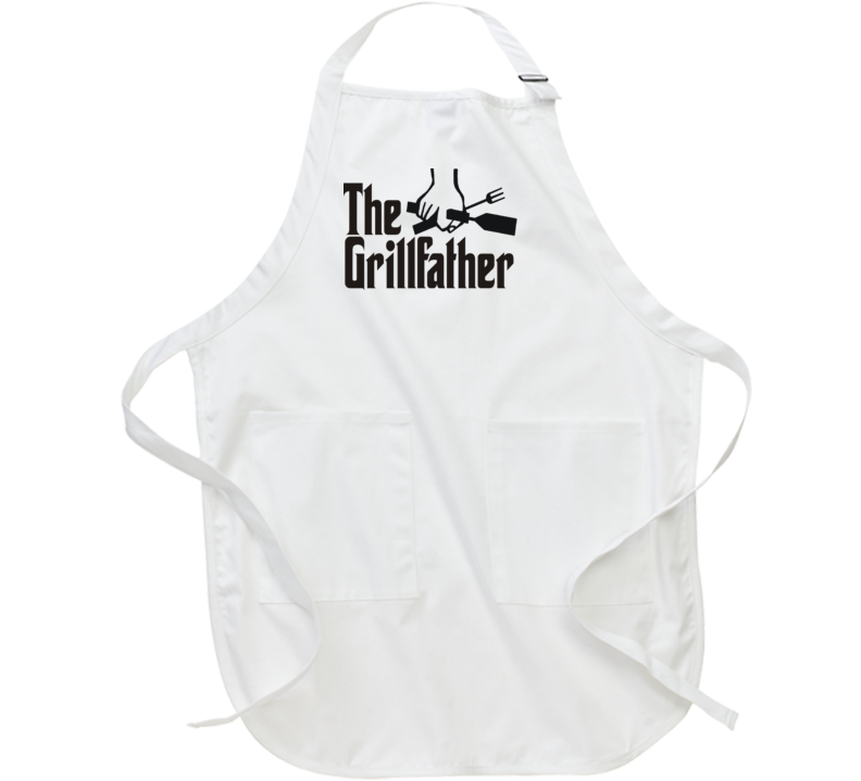 The Grill Father BBQ Apron Funny Barbecue Aprons Barbeque Any design can go on apron - just select 