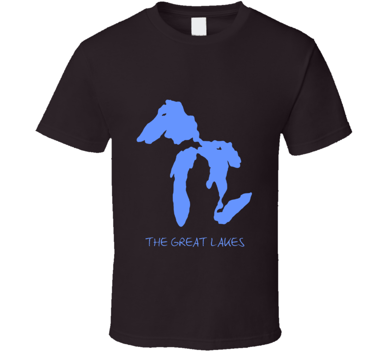 The Great Lakes t-shirt Ontario NY Michigan Ontario Superior Huron Erie Michigan Lakes 