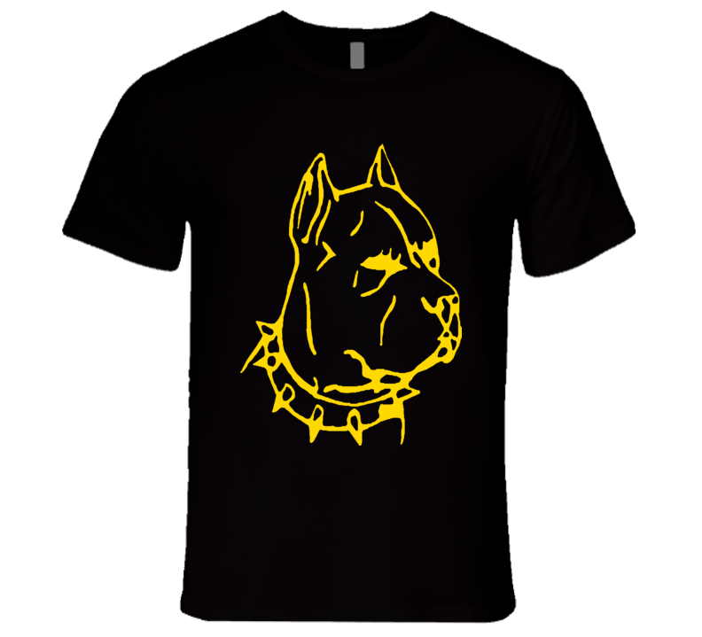 Pitbull With Stud Collar T-Shirt Sketch Style REALLY COOL!!STANDS OUT Dog Lovers Pitbull With Stud Collar T-Shirt Sketch Style REALLY COOL!!STANDS OUT Dog Lovers