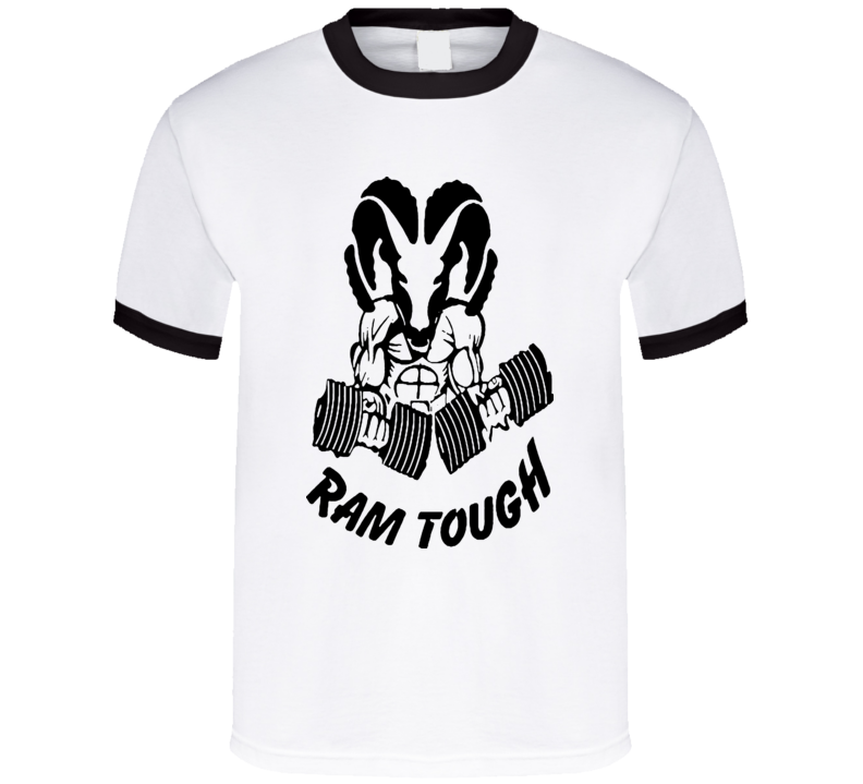 Ram Tough T-shirt Ram Trucks Ram with Weights COOL Mopar  Dodge Chrysler 