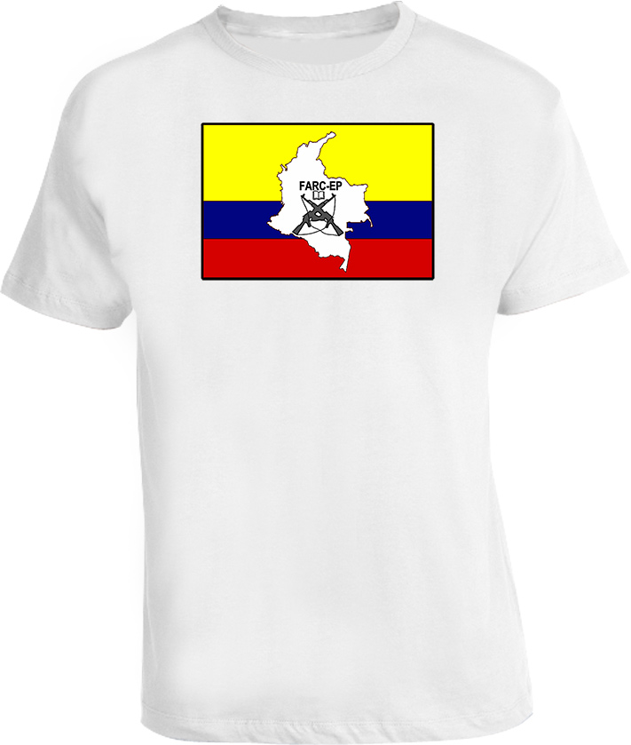 FARC Communist Party flag T Shirt FARC Communist Party flag T Shirt