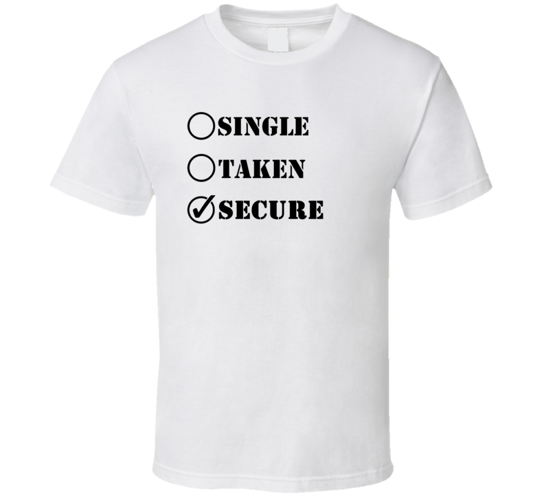 Single Taken Secure Stylish White T Shirt Single Taken Secure Stylish White T Shirt
