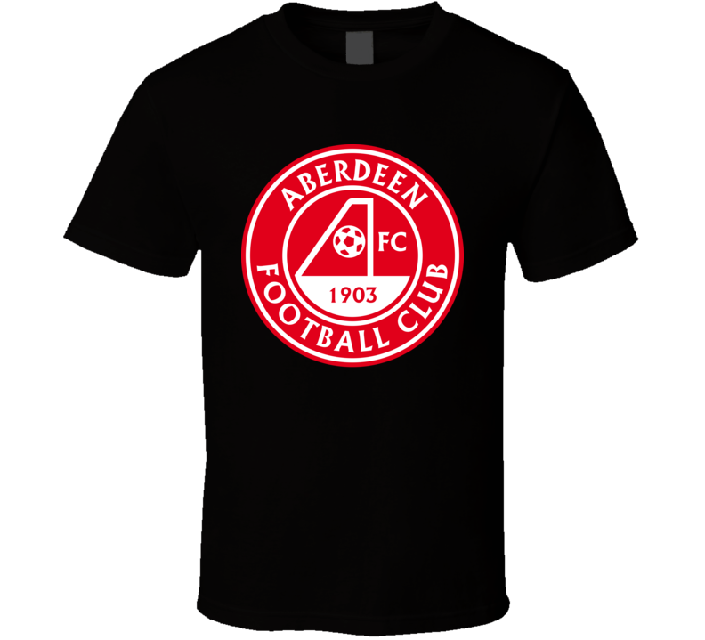 Aberdeen Fc Scottish Premiership Football Fan T Shirt