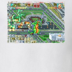King of the Monsters 2 Retro Arcade Game Screenshot T Shirt 1157510