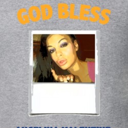 Angelina Valentine God Bless T Shirt 1178831
