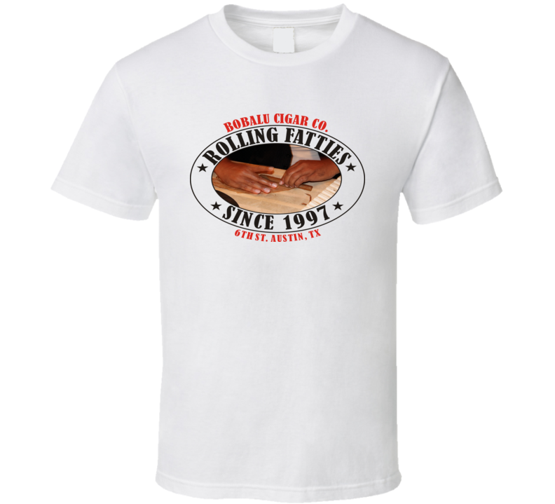 rolling fatties white T Shirt rolling fatties white T Shirt
