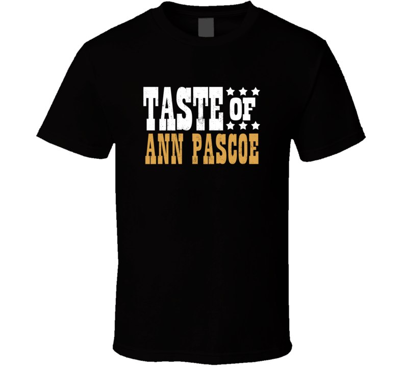 Taste Of Ann Pascoe Country Music Festival Concert Fan T Shirt