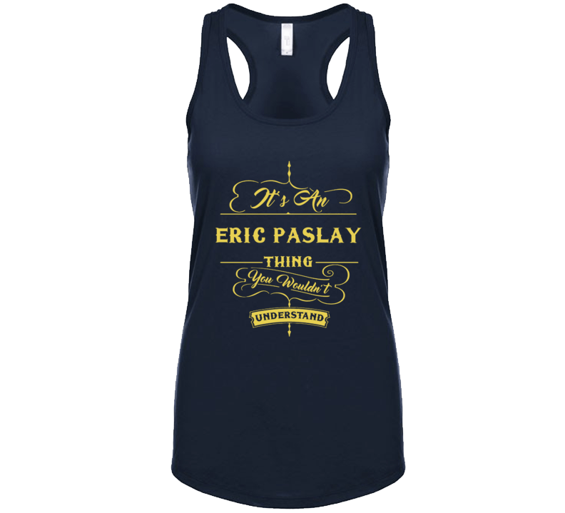 Eric Paslay It's A Country Music Thing Wouldn't Understand Fan Concert Tanktop