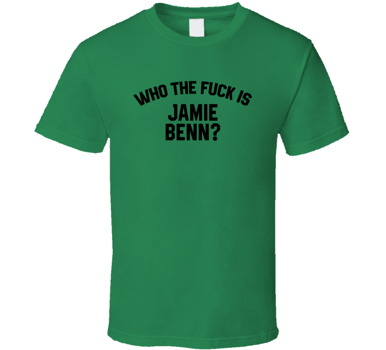 Jamie Benn Who The Fuck Is He Dallas Hockey Fan T Shirt