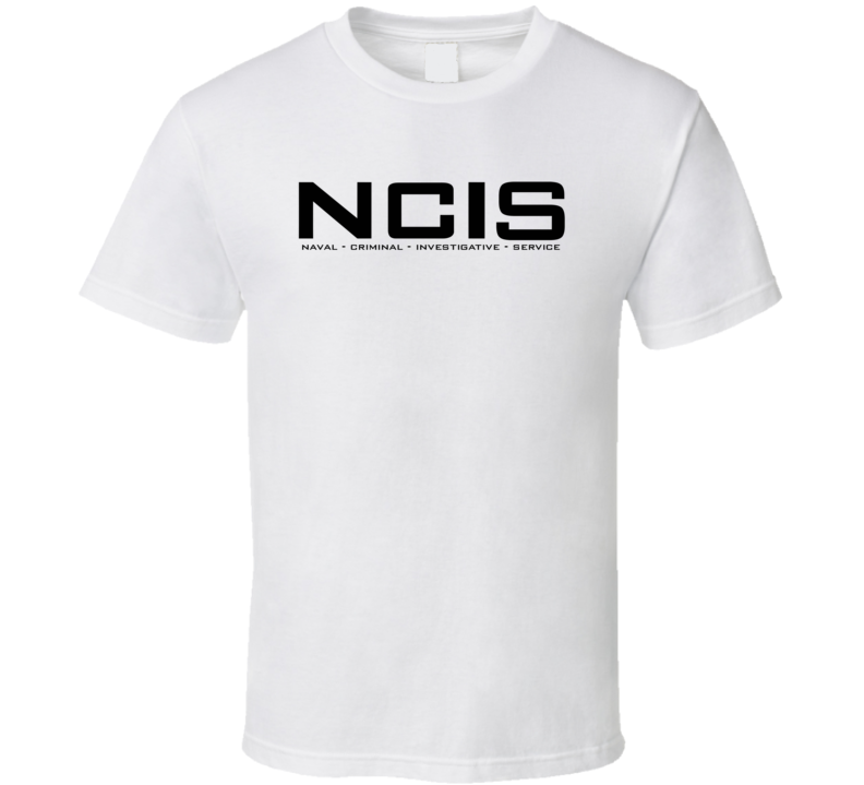 Ncis Tv Show Black Logo Fan T Shirt Ncis Tv Show Black Logo Fan T Shirt