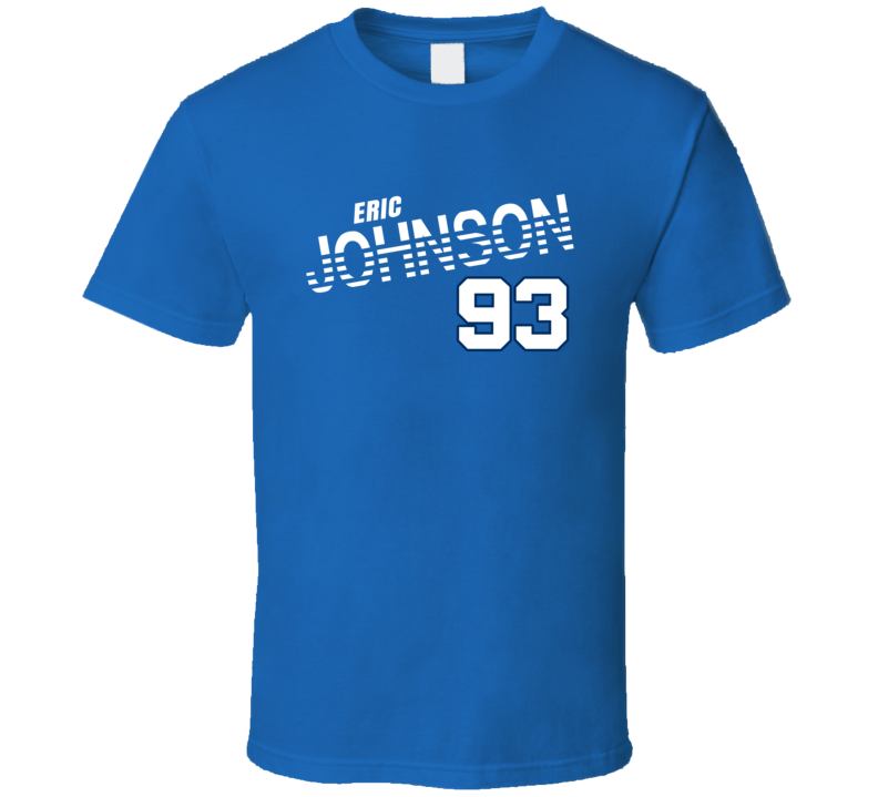 Eric Johnson 93 Favorite Player Indianapolis Football Fan T Shirt