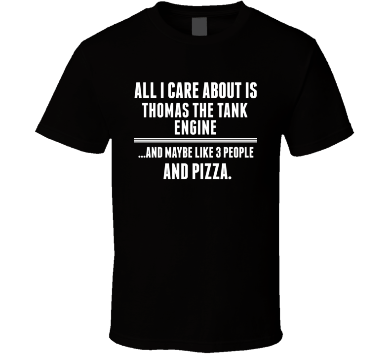 Thomas The Tank Engine All I Care About Is Favorite Book Novel T Shirt