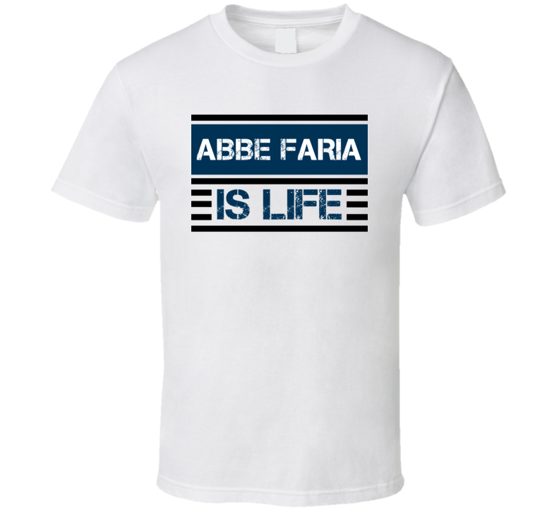 Abbe Faria Is Life Favorite Literary Character T Shirt Abbe Faria Is Life Favorite Literary Character T Shirt