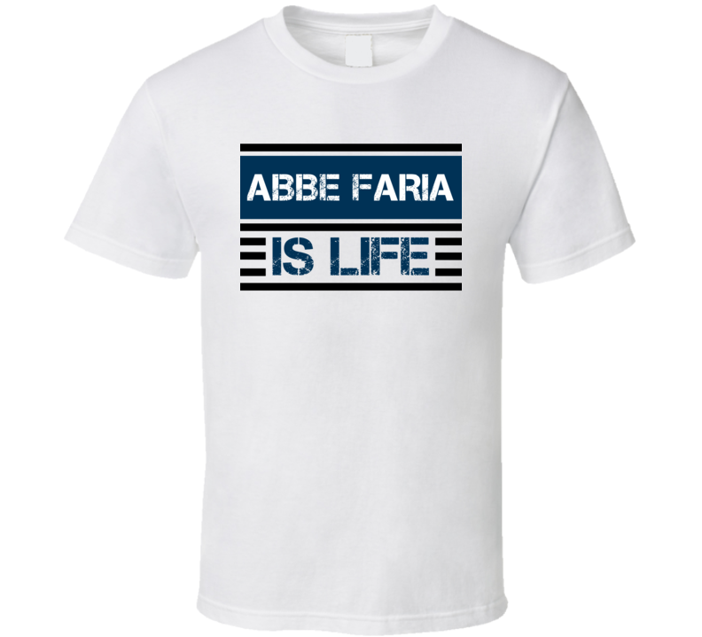 Abbe Faria Is Life Favorite Literary Character T Shirt