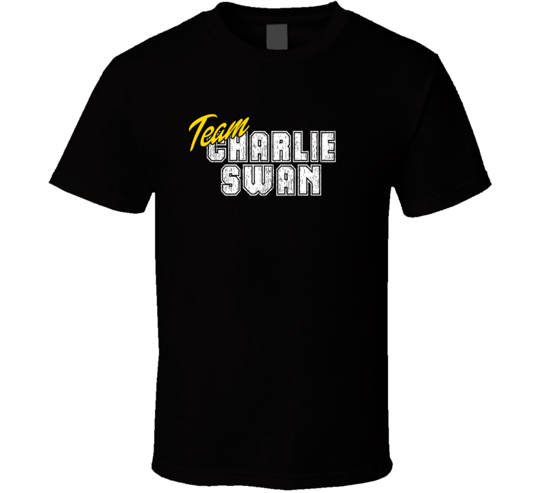 Team Charlie Swan Twilight Favorite Novel Character Cool Fan T Shirt