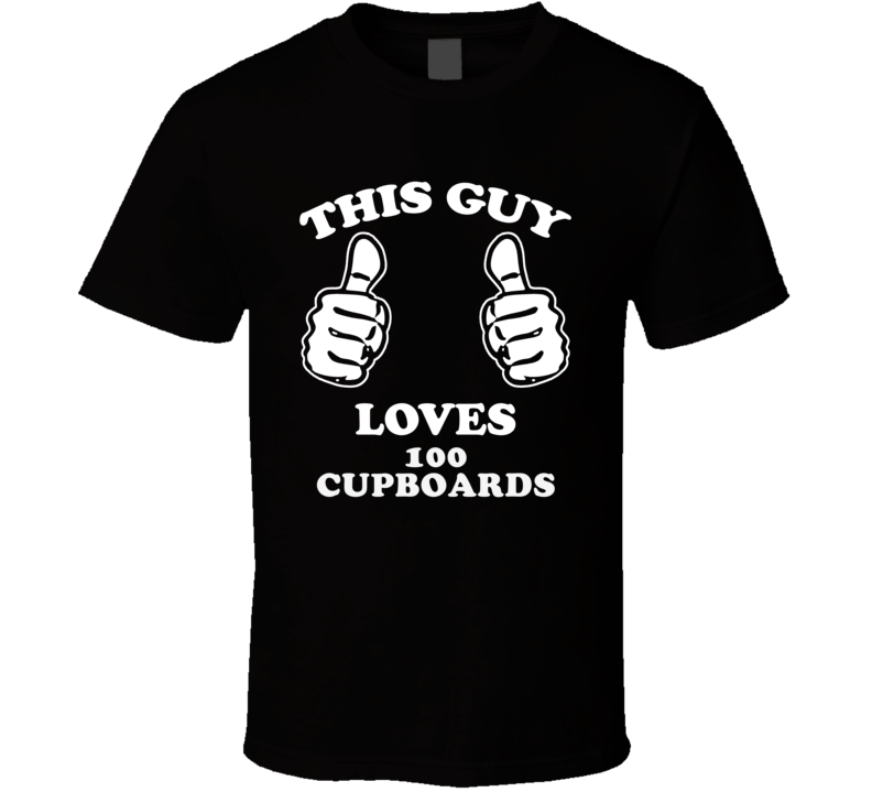 This Guy Loves 100 Cupboards Cool Favorite Book Fan T Shirt