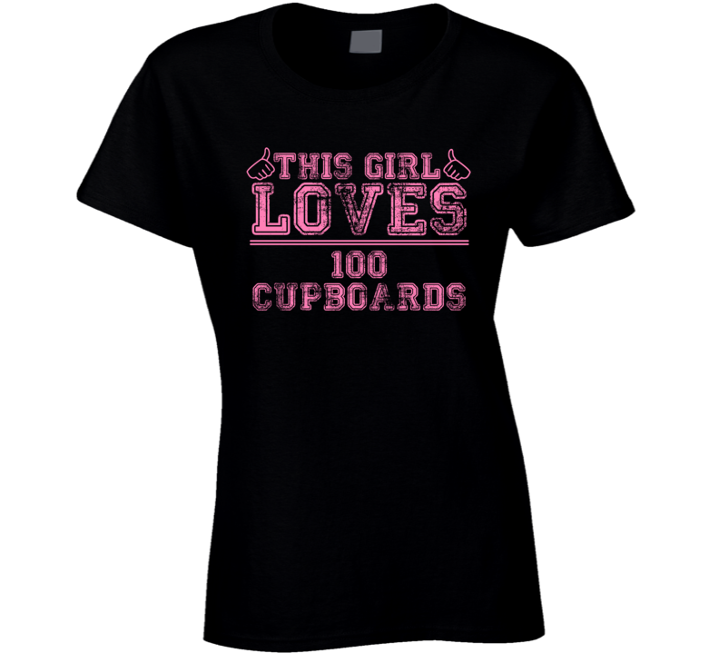 This Girl Loves 100 Cupboards Favorite Novel Book Cool Fan T Shirt