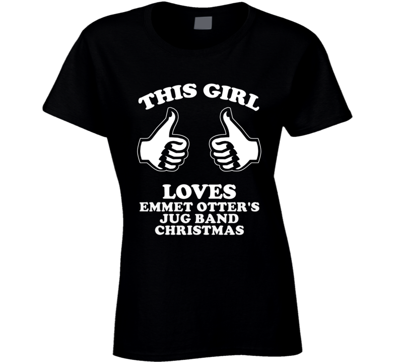 This Girl Loves Emmet Otter's Jug Band Christmas Cool Novel Fan T Shirt