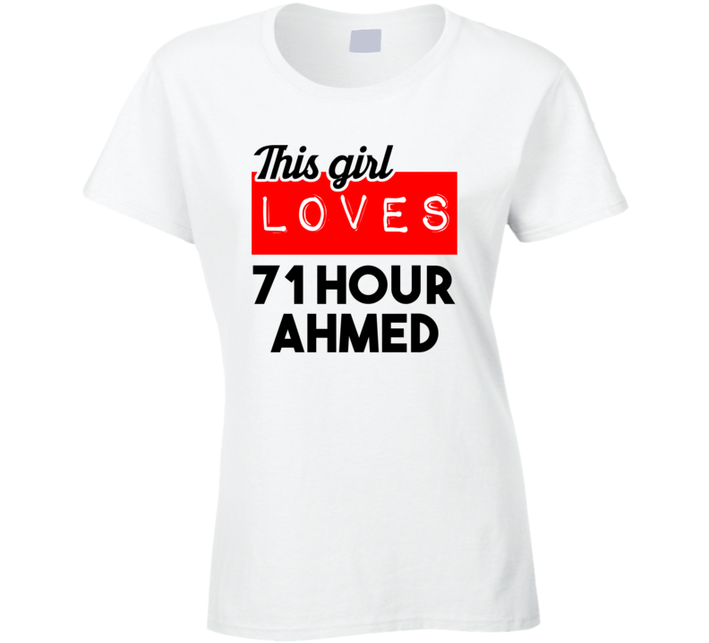 This Girl Loves 71 Hour Ahmed Jingo Favorite Book Novel Cool Fan T Shirt