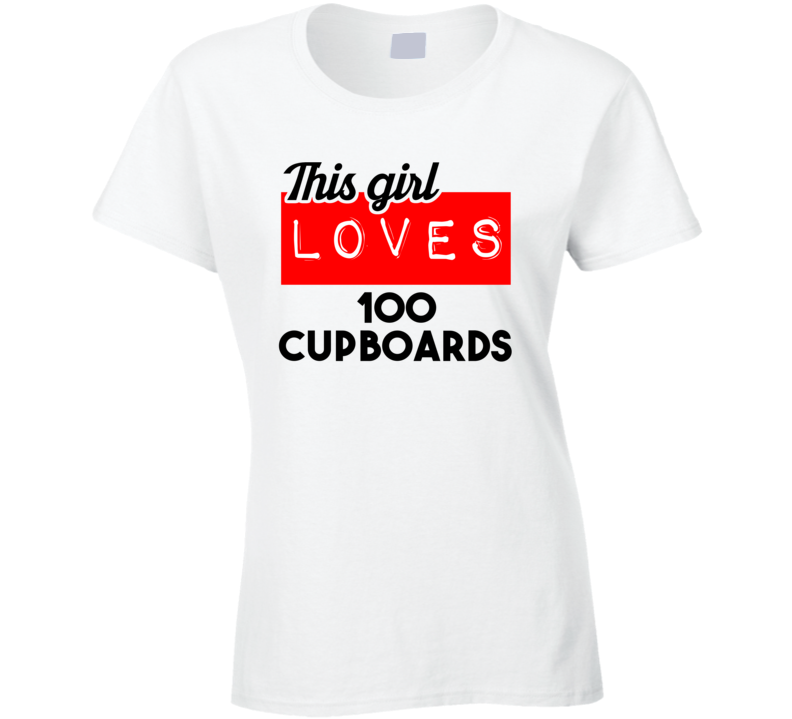 This Girl Loves 100 Cupboards Favorite Book Novel Cool Fan T Shirt