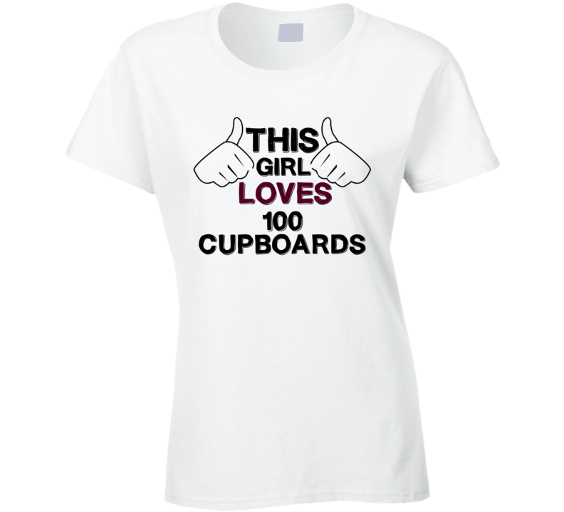 This Girl Loves 100 Cupboards Favorite Book Novel Fan T Shirt