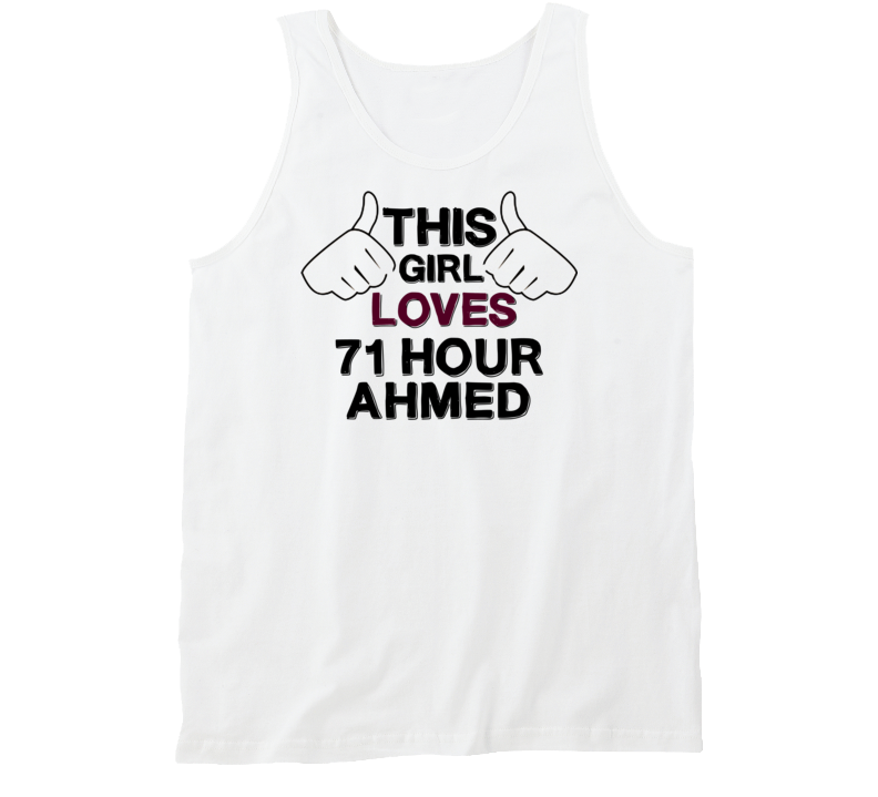 This Girl Loves 71 Hour Ahmed Jingo Favorite Novel Character Tanktop