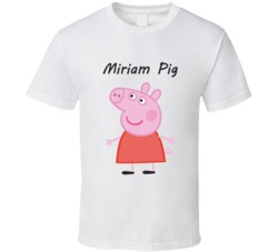Peppa Pig - Your Child's Name T Shirt 26014958