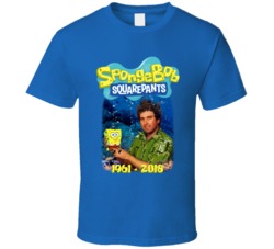 Spongebob Squarepants Creator Stephen Hillenburg 1961-2018 Memorial T Shirt 35187126