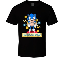 Sonic The Hedgehog Class Of 1991 T Shirt 37454266
