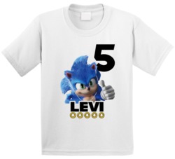 Sonic The Hedgehog 5th Birthday T Shirt 37576865