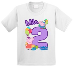 Peppa Pig 2nd Birthday Two T Shirt 38381614