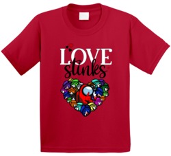 Love Stinks Among Us Fan T Shirt 38570038