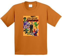 Henry's 8th Birthday Goosebumps Theme T Shirt 40356194-FB