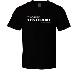 It Worked Yesterday T Shirt 40357079