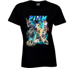 Dog Collage - Finn Ladies T Shirt 40357744
