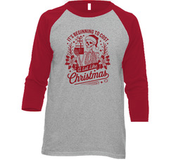 It's Beginning To Cost A Lot Like Christmas Raglan 3/4 Sleeve Shirt 40357933