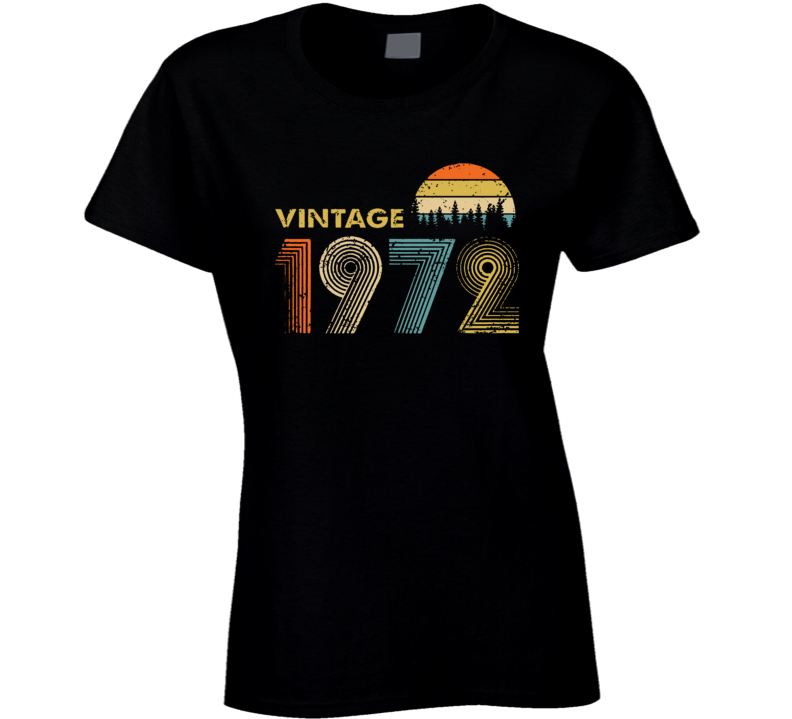 Vintage 1972 Ladies T Shirt