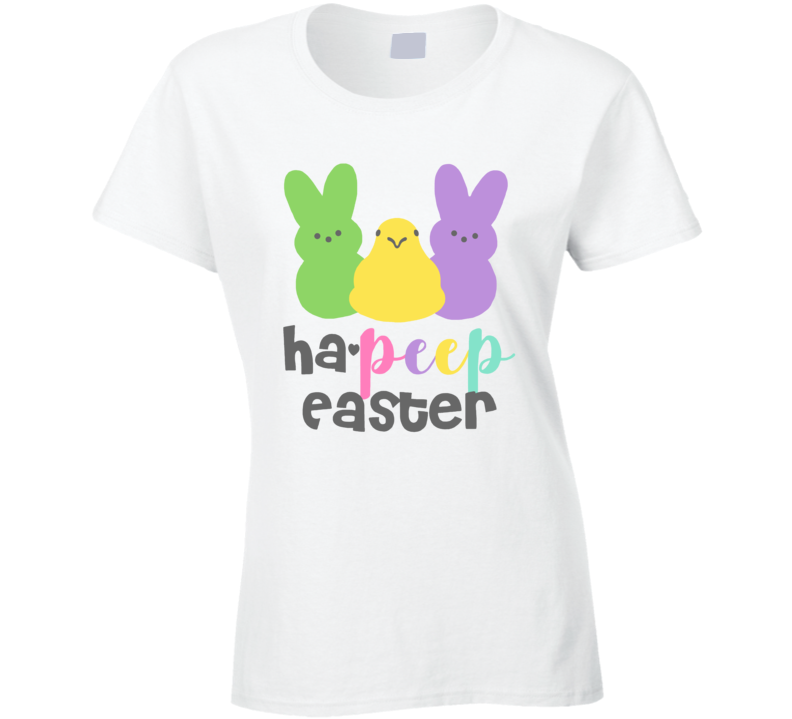 Ha-peep Easter Ladies T Shirt