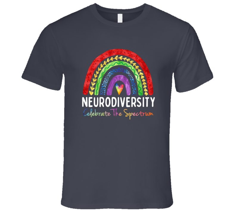 Autism Celebrate The Spectrum Neurodiversity T Shirt