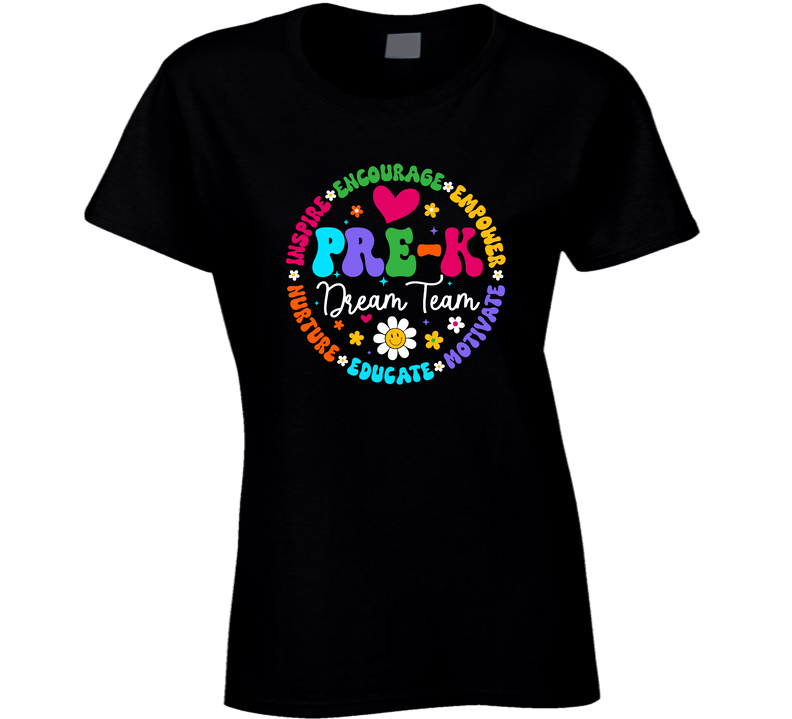 Pre-k Dream Team Ladies T Shirt